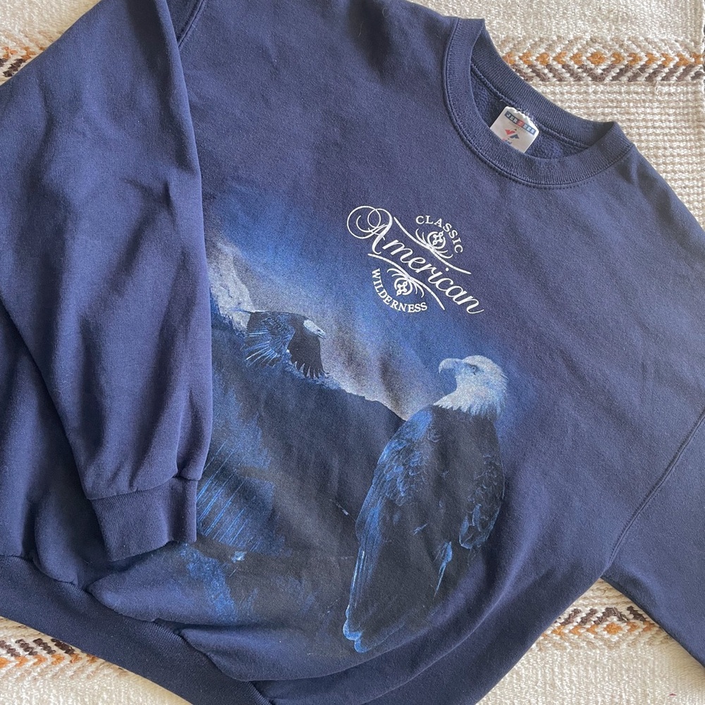 vintage American Legend Bald Eagle crewneck sweatshirt
